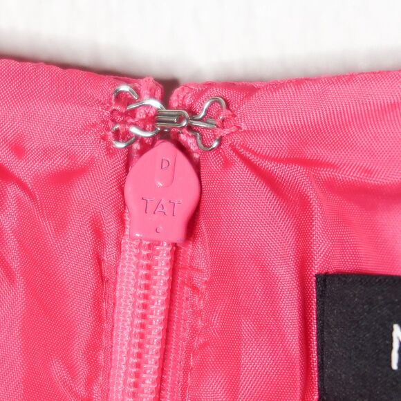 Nine West Womens Short Dress Size 8 Pink Floral Barbie‎ Wedding Vacation Resort - Picture 9 of 11